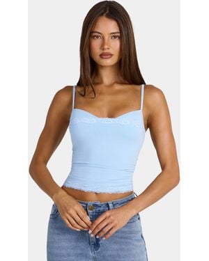 Oh Polly Modal Ruched Long-Sleeve Top - Natural