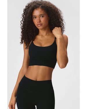 BO+TEE Soft Active High-Impact Sports Bra - Black