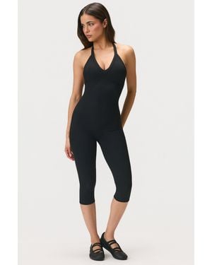 BO+TEE Buttercloud Capri Jumpsuit - Black