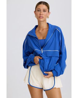 BO+TEE Oversized Track Jacket - Blue