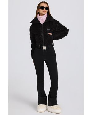 BO+TEE Waterproof Belted Layered Ski Suit - Black