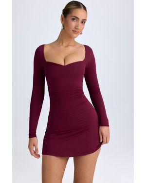 Oh Polly Modal Layered A-Line Mini Dress
