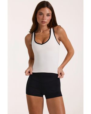 BO+TEE Soft Active Tank Top - White