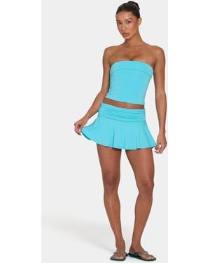 BO+TEE Buttercloud Mini Skort - Blue