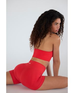 BO+TEE Define Luxe Mini Shorts - Red