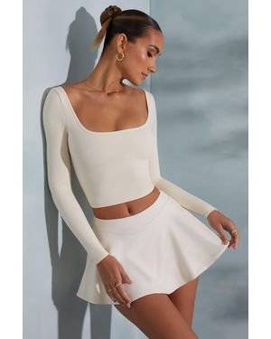 Oh Polly Mini Skort - White
