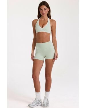 BO+TEE Soft Active Mini Shorts - Green