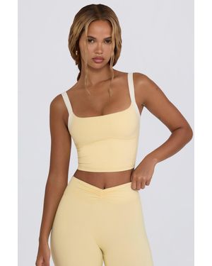 BO+TEE Cropped Tank Top - Natural