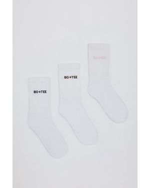 BO+TEE Ribbed Crew Sock Bundle - Multicolour