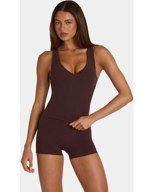 BO+TEE Soft Active Tank Top - Brown