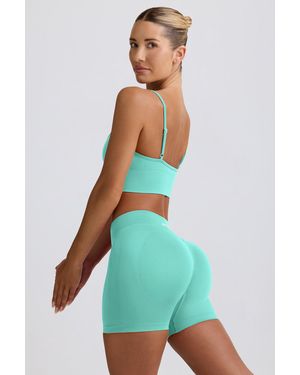 BO+TEE Define Luxe Mini Shorts - Green