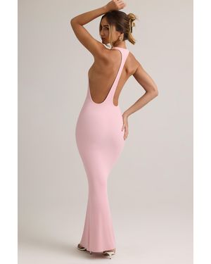 Oh Polly Modal Racerback Maxi Dress - Pink
