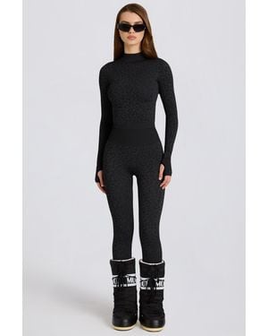BO+TEE Thermal Base-Layer Leggings - Black