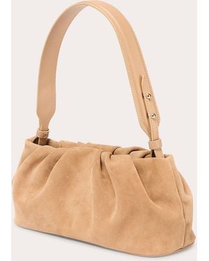 Jonathan Simkhai Harlow Suede Shoulder Bag - Natural