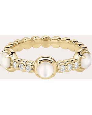 ParkFord Diamond & Mother Of Pearl 14K Palace Bauble Ring - Natural