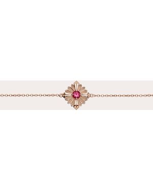 Rouvenat Rubellite & 18K Rose Stamp Bracelet 18K - Natural