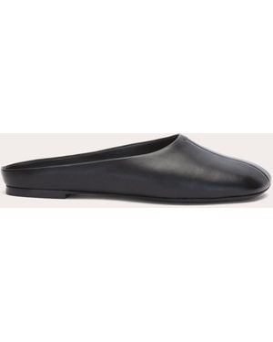 3.1 Phillip Lim Id Leather Flat Mule - Black
