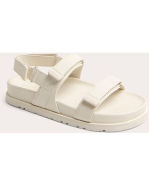 Jonathan Simkhai Maris Leather Strappy Sport Sandal - Natural