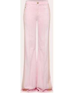 Hellessy Roze Grosgrain Tuxedo Jeans - Pink