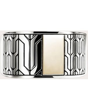 John Hardy Two-Tone Icon 50 Ring - Natural