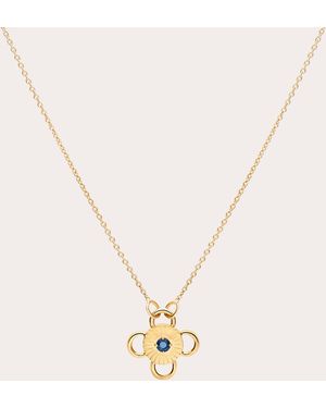 Rouvenat Sapphire & 18K Baby Bolt Pendant Necklace - Natural