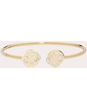 Ritique Diamond Disc Mini Mélange Bracelet - Natural
