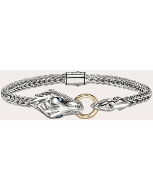 John Hardy Sapphire Two-Tone Naga Bracelet - Natural