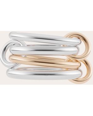 Spinelli Kilcollin Cancer 18K Sterling Linked Rings - Natural