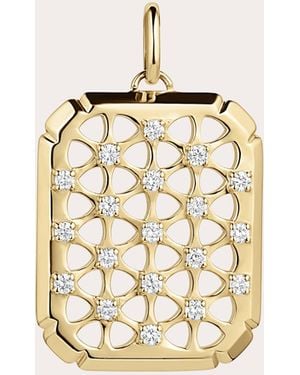ParkFord Diamond & 14K Gate Pendant - Natural