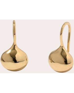 Otiumberg Small Pebble Curve Drop Earrings - Natural