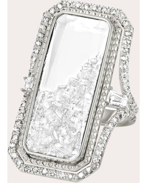 Moritz Glik Diamond & 18K Cocktail Shaker Ring 18K - Natural