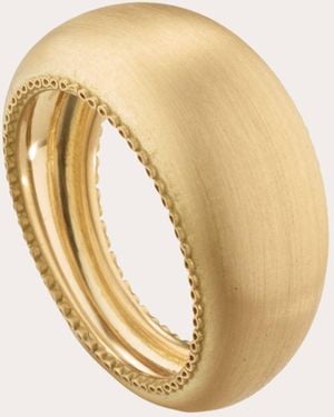 Elizabeth Moore 18K Infinity Bubble Ring - Metallic