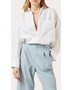 With Nothing Underneath The Weekend Hemp Shirt - Natural