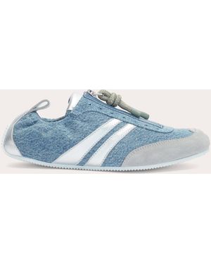 3.1 Phillip Lim On The Go Denim Sneaker - Blue