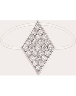 MYSTERYJOY Diamond & 18K Large Honneur Ring Nylon - Natural