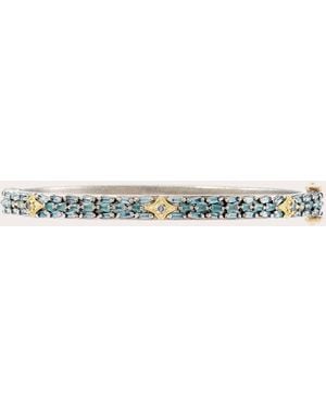 Armenta Topaz & Grandidierite Kick Crivelli Bracelet - Natural