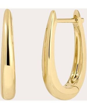 EF Collection 14K Maeve Hoop Earrings - Metallic