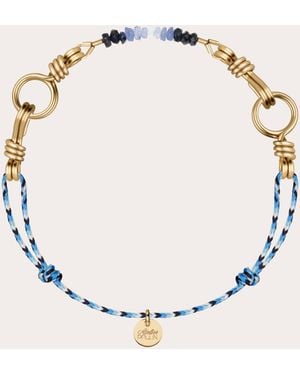Atelier Paulin Sapphire Attache-Moi Knot Cord Bracelet - Natural