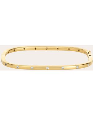 Moritz Glik Diamond Petite Core Stacking Bangle - Natural
