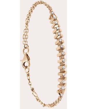 Ritique Diamond Mini Tricone Chain Bracelet - Natural