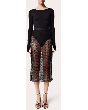 ROMUṠE Sensory Wool-Silk Blend Jersey Bodysuit - Natural