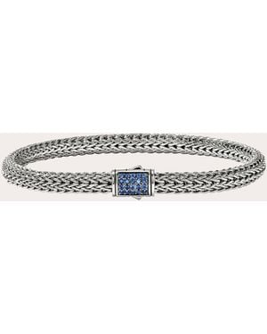 John Hardy Sapphire 5Mm Icon Chain Bracelet - Natural