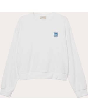 Seaquelle Swim Terry Crewneck Sweatshirt - Natural
