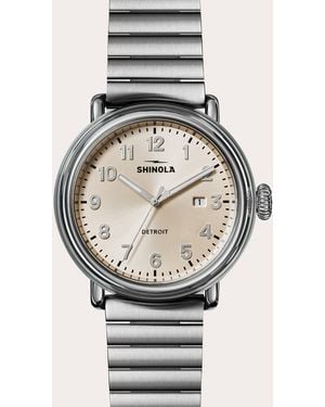 Shinola Detrola 41Mm Bracelet Watch - Gray