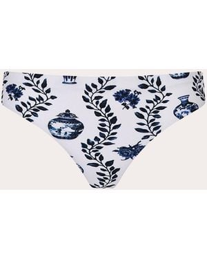 Aguaclara Dynastie Royale Hipster Bikini Bottoms - Blue