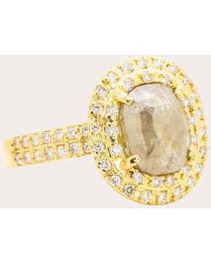 Armenta 18K Rustic Diamond Ring - Metallic