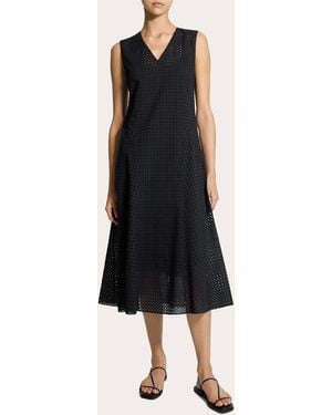 theory easy flare dress Theory Short Sleeve Flare Midi Dress
