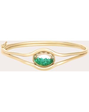 Moritz Glik Emerald Petite Rastro Bracelet - Natural