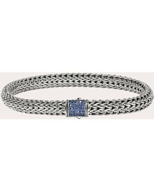 John Hardy Sapphire 6.5Mm Icon Chain Bracelet - Natural