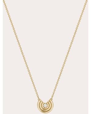 ParkFord Diamond & 14K Petite Revival Pendant Necklace - Natural